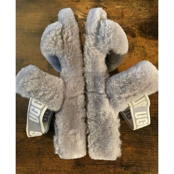 UGG
‘OH YEAH’ FUR SANDALS in Gray size 5 - Picture 6 of 8